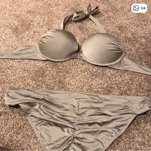 Victoria's Secret Gray Bikini Set